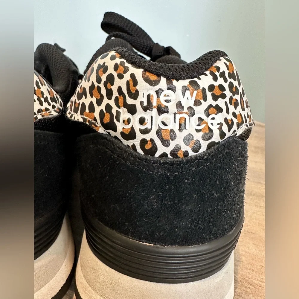 New Balance WL515AH3 Black Leopard print running tennis shoe sneaker size 10 - Picture 5 of 12